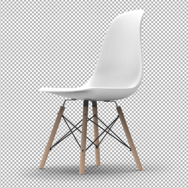 صندلی مدرن سه بعدی لایه باز
