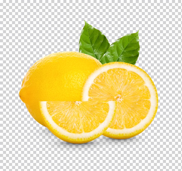 لیمو ترش و شیرین برش خورده لایه باز