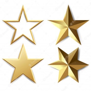مجموعه ستاره های طلایی  وکتور