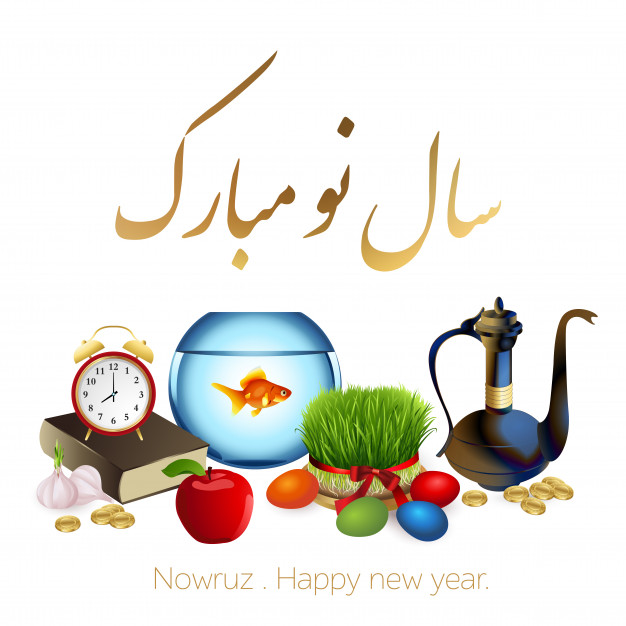 وکتور سال نو مبارک عید نوروز 1400
