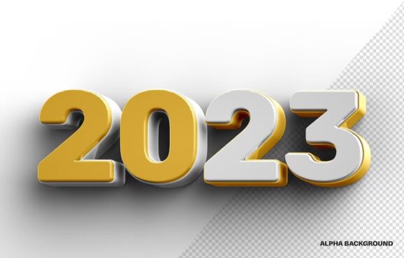 طرح لایه باز سال جدید میلادی 2023