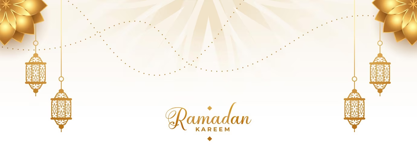 بنر ماه مبارک رمضان وکتور